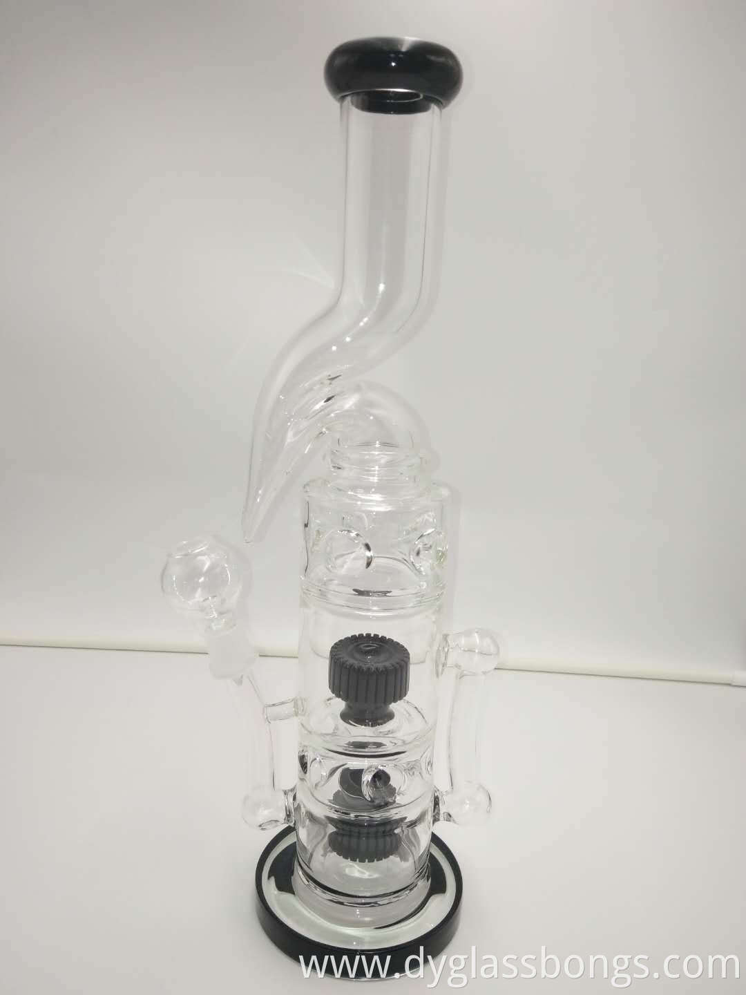 16 inch Ice Catcher Unique Bubbler Hookahs